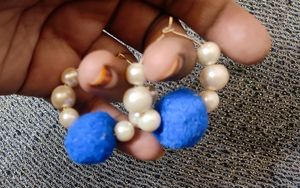 Pom Pom Earrings