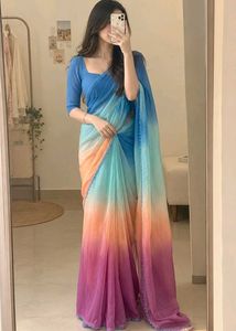 Beautiful Ombre Saree