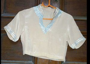 Trending Gotta work crepe Blouse