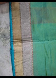 Elegant Green Cotton Saree