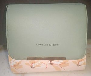 Charles &amp; Keith Floral Shoulder/Crossbody Bag