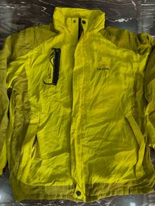 Bright Yellow Outdoor Jacket