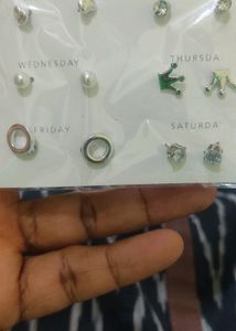 14 Earrings Set