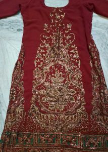 Maroon Kurti