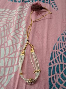 Pearl Choker With Adjustable Thread