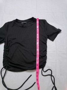 ZARA Drawstring Top