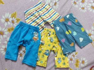 Cute Baby Pants - Pack of 4