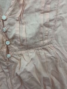 Light Pink Long Sleeve Blouse