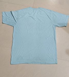Cyan Color T Shirt Men✅
