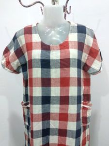 Checkered Shift Dress