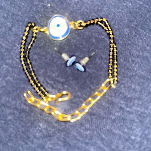Evil Eye🧿 mangalsutra Bracelet💍