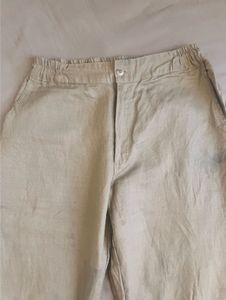 Comfortable Linen Blend Pants