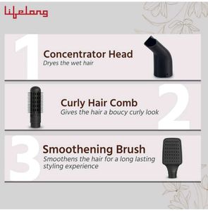 Lifelong 4 In 1 Hair Blow Dryer Set (Negotiable)