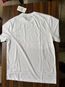 Shein White Graphic Tee - New