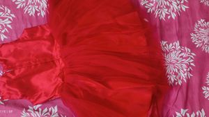Grab Fast🔑Beautiful Red frock for baby Girl