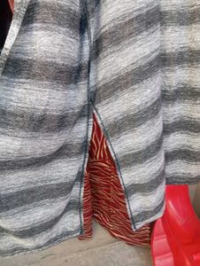 Striped Open Front  shrug