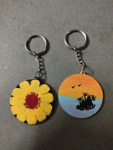 Painted Keychains