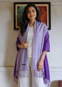 Beautiful Dual Tone Dupatta with Tassels