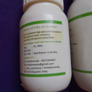 Resin and Hardner