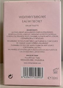 Eau My Secret EDT 100 ml | Unused with box
