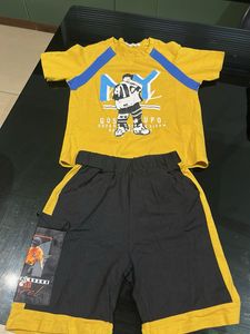 Cool Kids' Graphic Tee &amp; Shorts Set