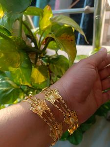Gold Plated Butterfly Bala