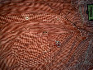 Men's Stylish Red Gingham Shirt