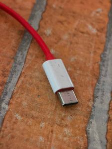Red USB C Adapter