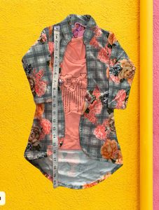 Girls Kurti Suit With Palazzo