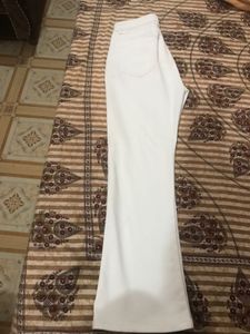 White Flared Jeans