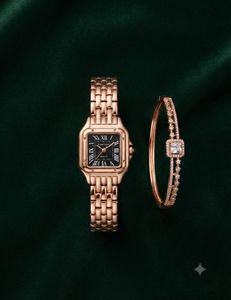 Cartier Watch &amp; Bracelet Set