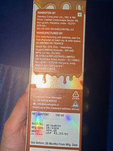Aqualogica Salted Caramel Crush Body Mist