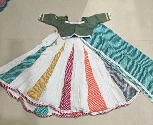 Colorful Lehenga Choli Set