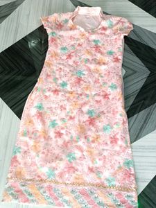 Floral Embroidered Kurti