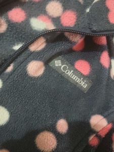 Cute Polka Dot Fleece Jacket