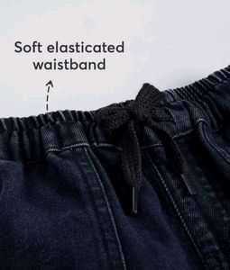 Drawstring denim Pants