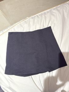 Classic Black A-Line Mini Skirt