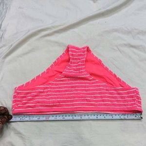 Pink ⭐Striped Bikini Bottom