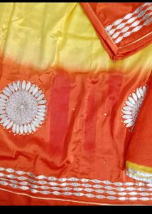 rajputi poshak Yellow orange