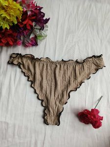 Cute Frilly Thong Panties