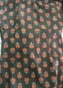 Floral Print Kurta