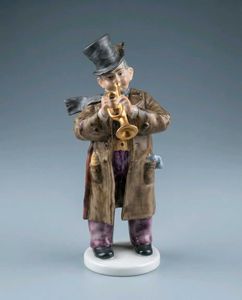 vintage Trumpet player
