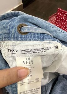 Denim Overall Jumpsuit