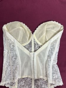 White Lace Bustier