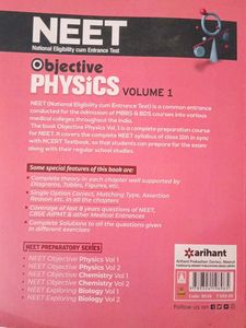 NEET Objective Physics Vol 1