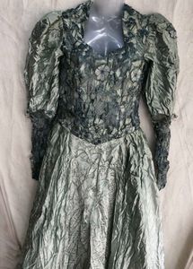 Vintage Style Floral Gown