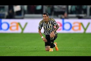 Di maria 2023Juventus set farewell footballJersey