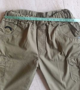 Boys' Khaki Cargo Pants