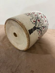 Tree Design Ceramic Pot (without flowers)