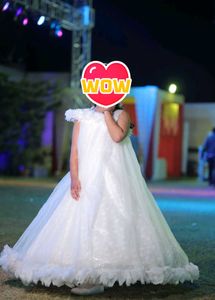 Elegant White frock